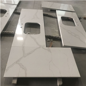 Carrara White  Quartz Counter Tops A Quality Quartz Tops