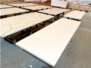 Pure Black Quartz Vanity Top Quartz Counter Tops Customed