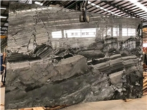 Grey Bobo Marble Slabs