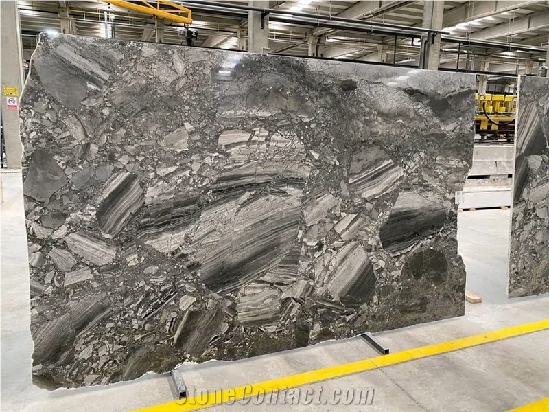 Grey Bobo Marble Slabs