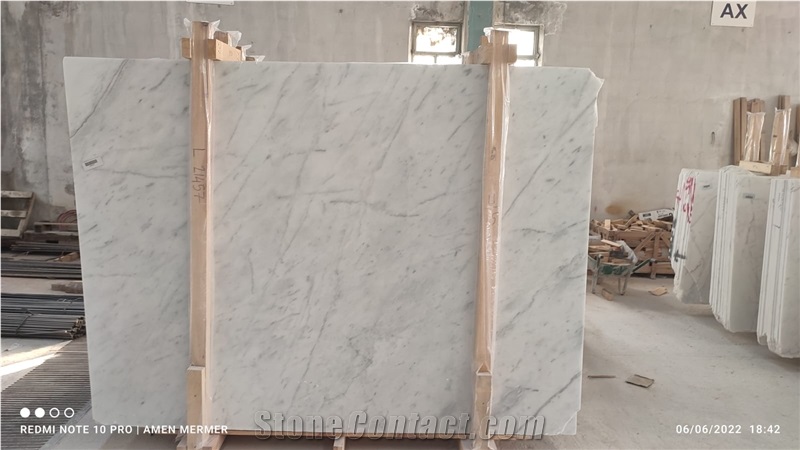 Turkish Ibiza White, Mugla White Marble Slabs, Carrara White