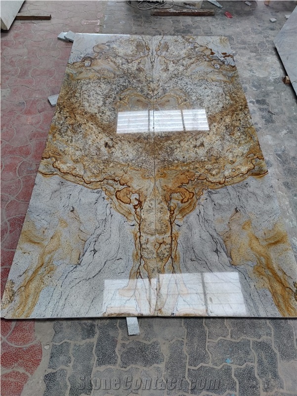 Chida White Granite Slabs