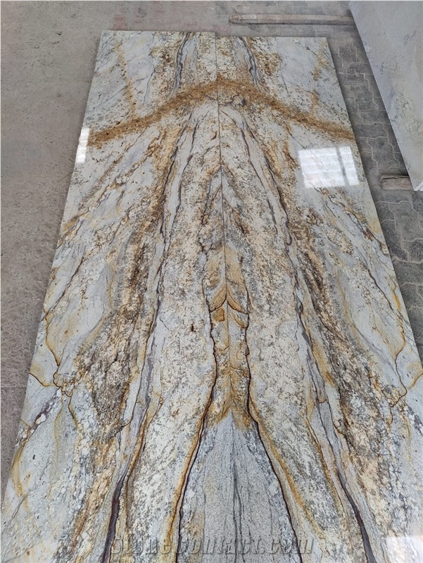 Chida White Granite Slabs