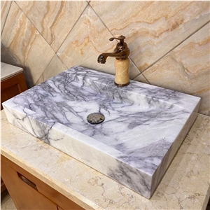 Milas New York Marble Bathroom Sink Marble Milas New York Oval Basin