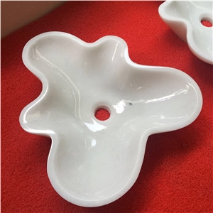 Special Design Stone Wash Basin Marble Thassos Counter Sink Special Design Stone Wash Basin Marble Thassos Counter Sink