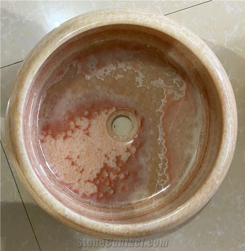 Special Design Stone Wash Basin Marble Thassos Counter Sink