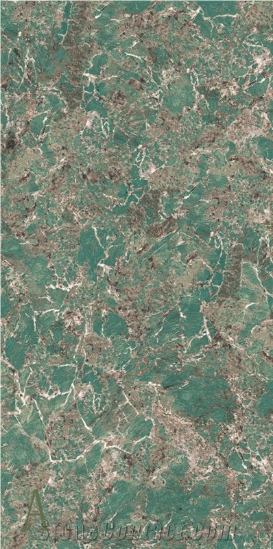 Amazon Green Sintered Stone Slab