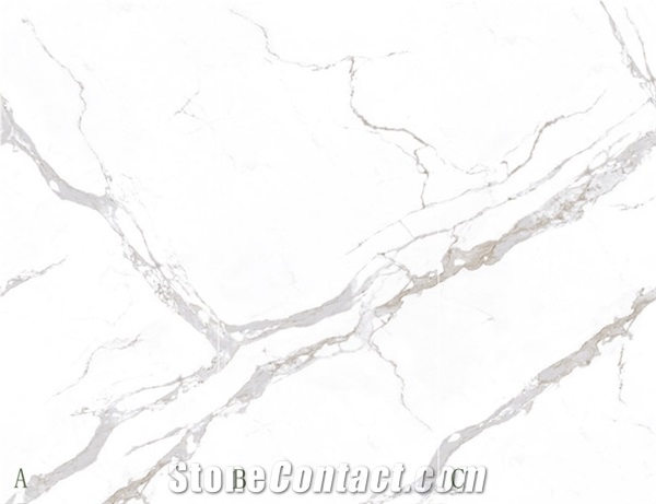 Butterfly White Sintered Stone Slab