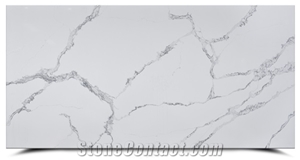 Calacatta Atificial Stone Quartz Slabs BS-SH-8647