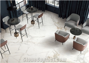 Calacatta Gold Marble Look Sintered Stone Slabs