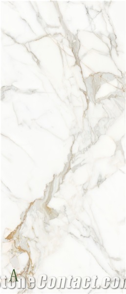 Calacatta Gold Marble Look Sintered Stone Slabs