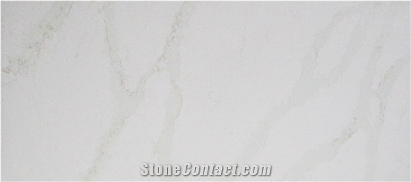 Calacatta Moonlight Quartz Artificial Marble BS-AP-8803-2