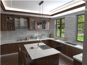 Calacatta Premium Quartz Calacatta Premium Artificial Marble