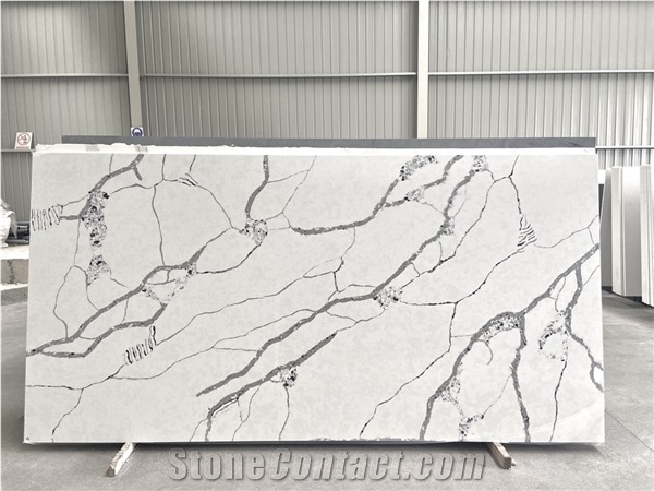 Calacatta Ravenna Quartz Calacatta White Artificial Marble