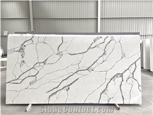 Calacatta Ravenna Quartz Calacatta White Artificial Marble Calacatta Ravenna Quartz Calacatta White Artificial Marble