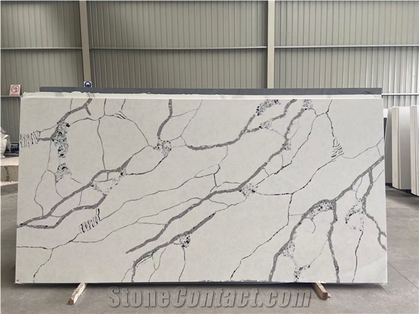 Calacatta Ravenna Quartz Calacatta White Artificial Marble