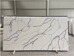 Calacatta Ravenna Quartz Calacatta White Artificial Marble