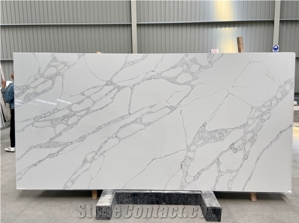 Calacatta Venato Quartz  Engineered Artificial Marble