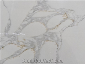 Calacatta Venato Quartz  Engineered Artificial Marble