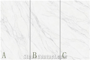 Calacatta White Bianco Sintered Stone Slab