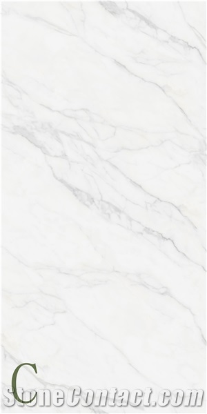 Calacatta White Bianco Sintered Stone Slab