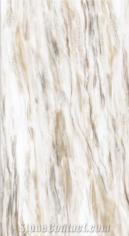 Evora Gold Sintered Stone Evora Golden White Sintered Stone
