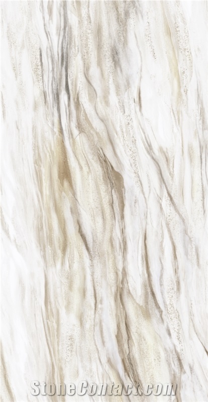Evora Gold Sintered Stone Evora Golden White Sintered Stone