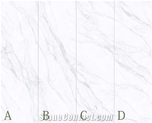 Glacier White Sintered Stone Slab