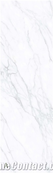 Glacier White Sintered Stone Slab