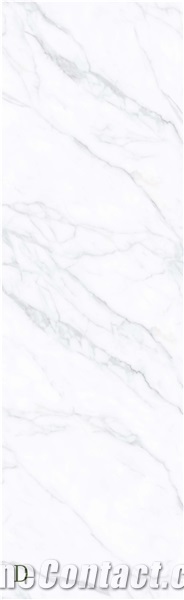 Glacier White Sintered Stone Slab