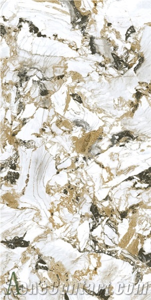 Golden Snow White Sintered Stone