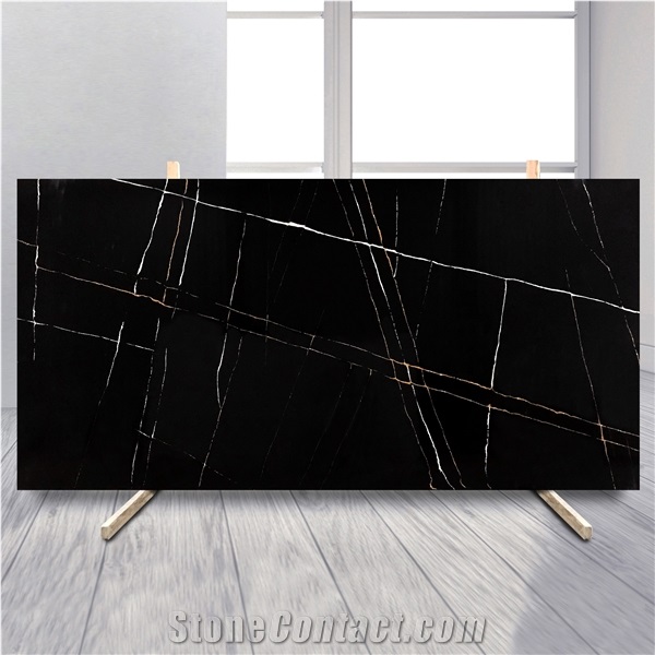 Marquina Black Quartz Marquina Black Engineered Marble