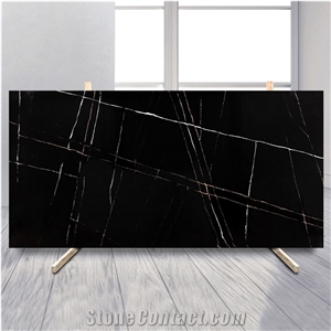 Marquina Black Quartz Marquina Black Engineered Marble
