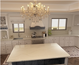 Paradise White Artificial Marble White Paradise Quartz