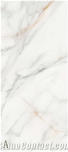 Superior Calacatta Gold Marble Look Sintered Stone Slabs