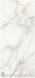 Superior Calacatta Gold Marble Look Sintered Stone Slabs