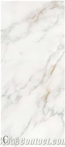 Superior Calacatta Gold Marble Look Sintered Stone Slabs