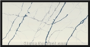 White Everest Artificial Marble Everest White Quartz