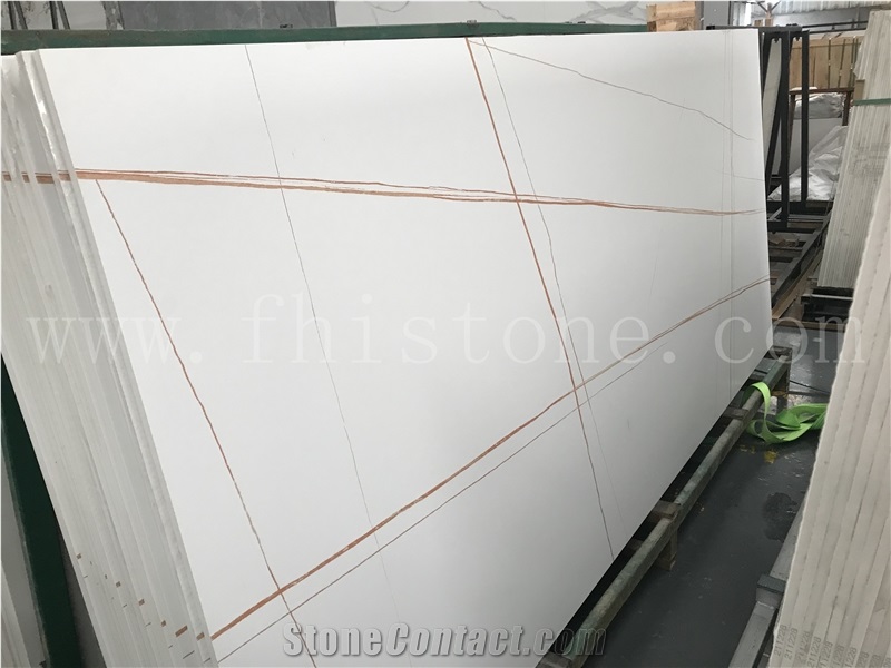 Laurent White Sintered Stone Slab 3200X1600mm Matt Honed