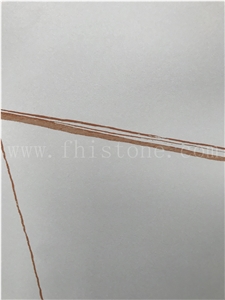 Laurent White Sintered Stone Slab 3200X1600mm Matt Honed