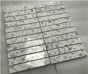 Terrazzo Mosaic New Trend Floor Tile Rectangular Mosaic