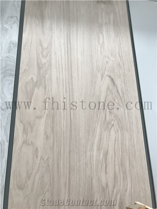 Wooden Honed Matt Sintered Stone Slab 2600*800*9Mm