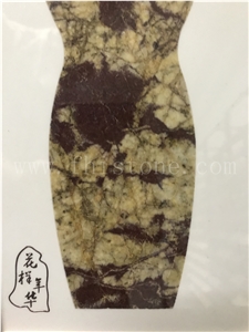 Red Marble Carved Handcraft Cheongsam Luxury Women's Gift
