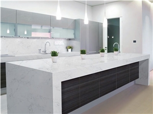 Calacatta Quartz Kitcehn Worktops