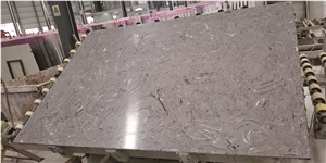 Carrara White Hot Selling Artificial Marble Big Slabs