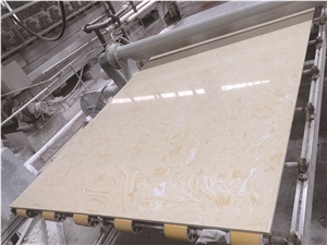 Carrara White Hot Selling Artificial Marble Big Slabs