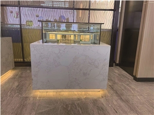 Carrara White Hot Selling Artificial Marble Big Slabs