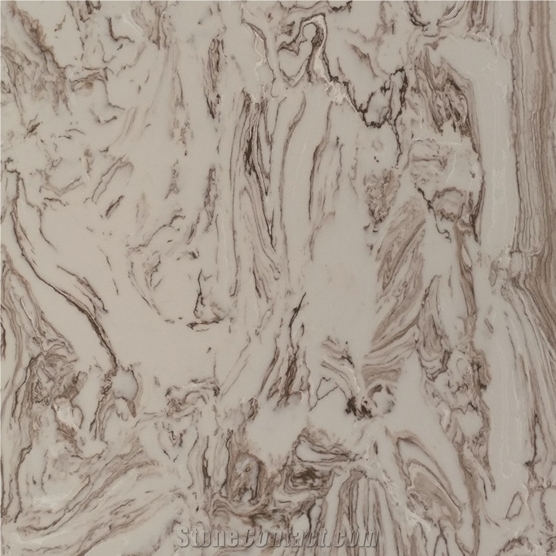 Engineered Stone Artificial Marble Slabs With Factory Price