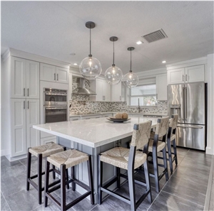 Engineered Stone Quartz Kitchen Countertops