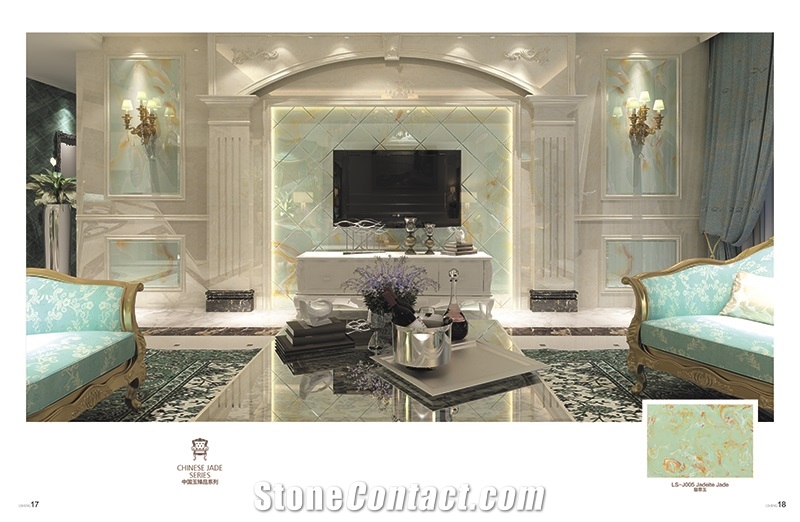 High Quality Background Wall Used Artificial Onyx